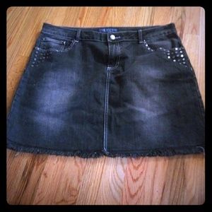Studded denim skirt size 16